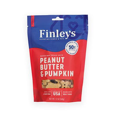 Finley's Barkery Peanut Butter Pumpkin Crunchy Biscuits