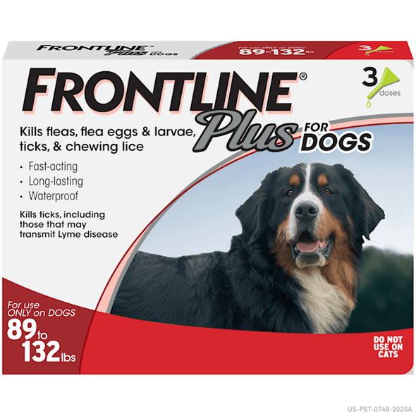 Frontline Plus Flea and Tick Preventative for Extra Large Dogs