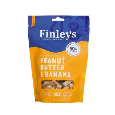 Finley's Barkery Peanut Butter Banana Crunchy Biscuits