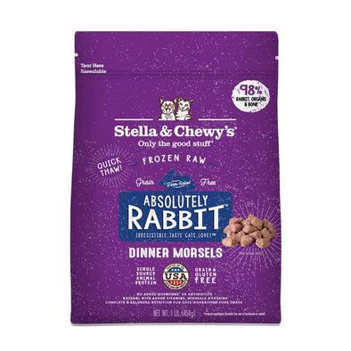 Stella & Chewy's Absolutely Rabbit Dinner Raw Frozen Morsels