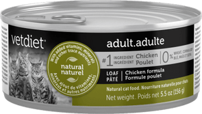 Vetdiet Chicken Formula Adult Canned Cat Food