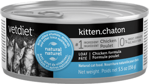 Vetdiet Chicken Formula Kitten Canned Cat Food