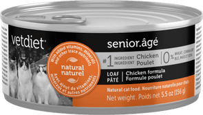 Vetdiet Chicken Formula Senior Canned Cat Food