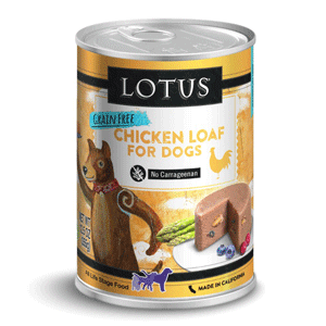 Lotus Grain Free Chicken Loaf For Dogs