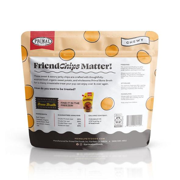 Primal FriendChips Matter Beef with Broth Recipe Treats for Dogs