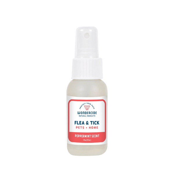 Wondercide Peppermint Flea and Tick Spray for Pets + Home