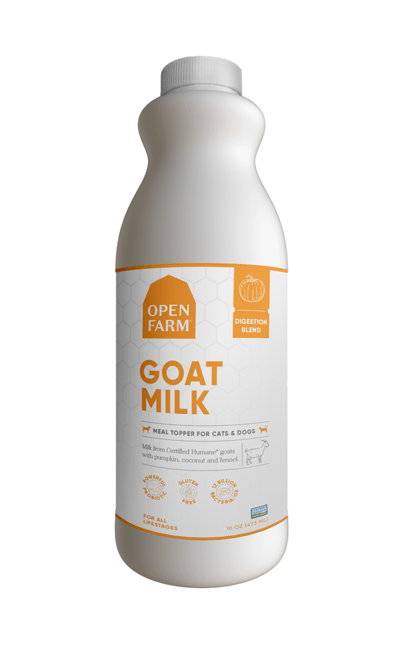 Open Farm Goat Milk Digestion Blend Supplements for Dogs and Cats