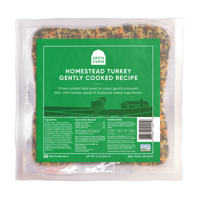 Open Farm Homestead Turkey Gently Cooked Recipe