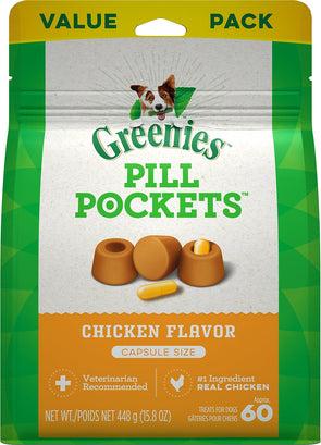 Greenies Canine Pill Pockets - Chicken Formula For Capsules