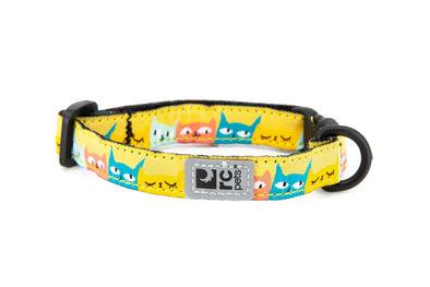 RC Pet Kitty Breakaway Collar for Cats in Cat-titude Pattern