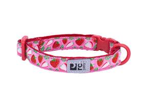 RC Pet Kitty Breakaway Collar for Cats in Strawberries Pattern