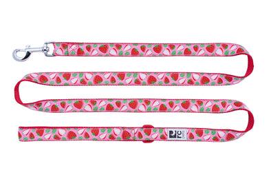 RC Pet Leash for Dogs in Strawberries Pattern