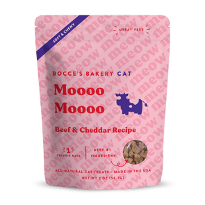 Bocces Bakery Moooo Moooo Soft & Chewy Treats for Cats