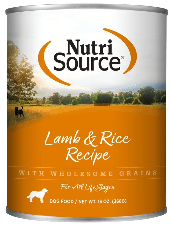 NutriSource Lamb & Rice Formula Canned Dog Food