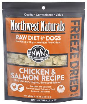 Northwest Naturals Freeze-Dried Raw Chicken & Salmon Nuggets Dog Food