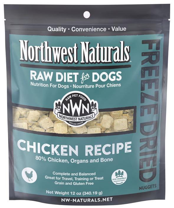 Northwest Naturals Freeze-Dried Raw Chicken Nuggets Dog Food