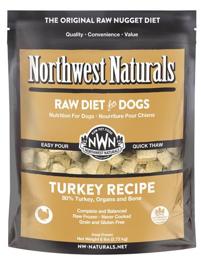 Northwest Naturals Frozen Turkey Nuggets Dog Food