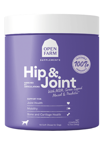 Open Farm Hip & Joint Supplement Chews for Dogs