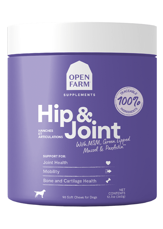 Open Farm Hip & Joint Supplement Chews for Dogs