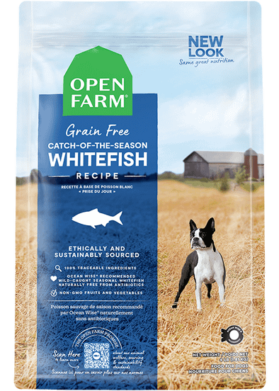 Open Farm Grain Free Catch of the Season Whitefish and Green Lentil Recipe Dry Dog Food