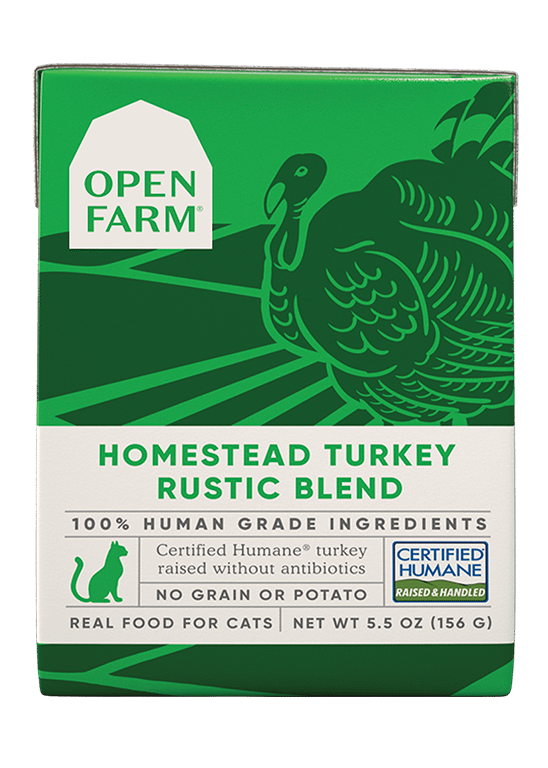 Open Farm Grain Free Homestead Turkey Recipe Rustic Blend Wet Cat Food
