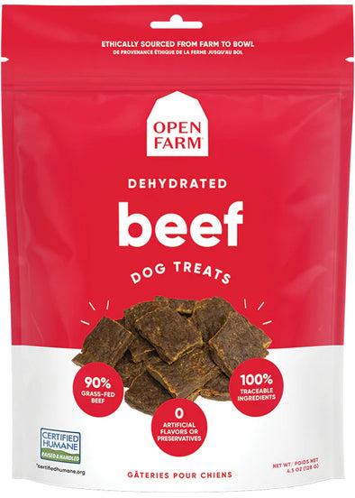 Open Farm Dehydrated Grain Free Beef Dog Treats