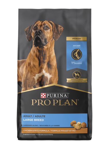 Purina Pro Plan Adult Shredded Blend Large Breed Formula Dry Dog Food
