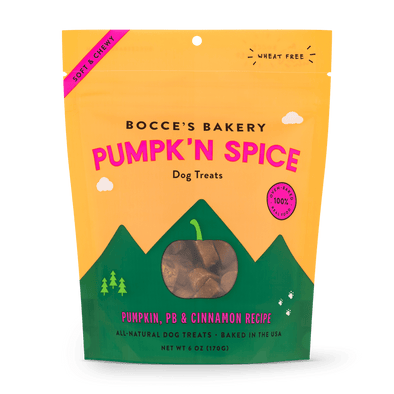 Bocces Bakery Pumpk'n Spice Treats for Dogs