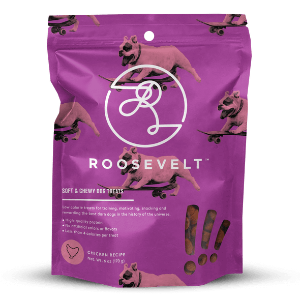 Roosevelt Soft & Chewy Dog Treats Chicken Recipe