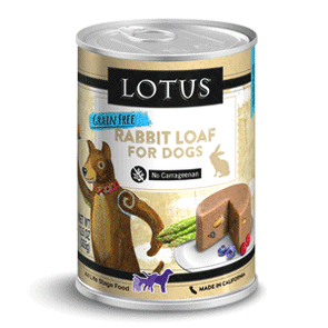 Lotus Grain Free Rabbit Loaf For Dogs