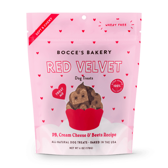 Bocce's Bakery Red Velvet Soft & Chewy Dog Treats