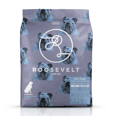 Roosevelt Pop’s Picnic Chicken & Ancient Grain Senior Recipe Dry Dog Food