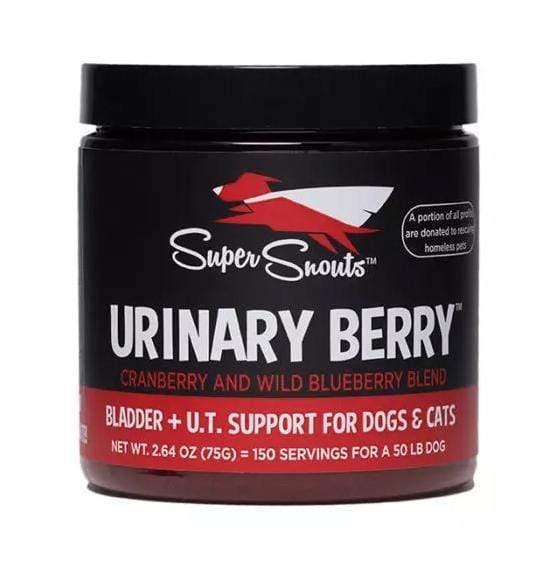 Super Snouts Urinary Berry Powder Supplement for Dogs and Cats