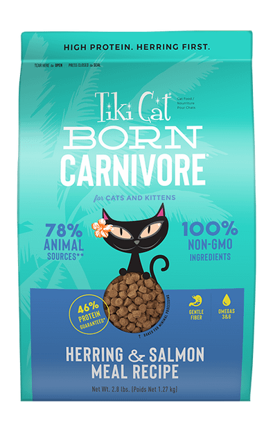 Tiki Cat Born Carnivore - Fish Luau