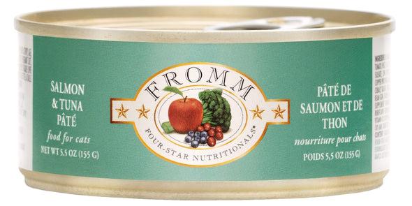 Fromm Four-Star Salmon & Tuna Pâté Canned Cat Food