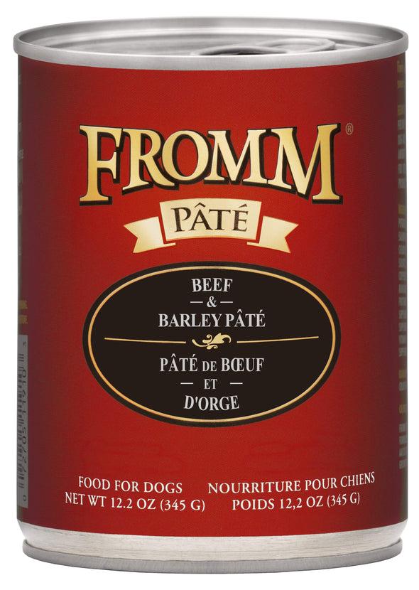 Fromm Beef & Barley Pâté Canned Dog Food