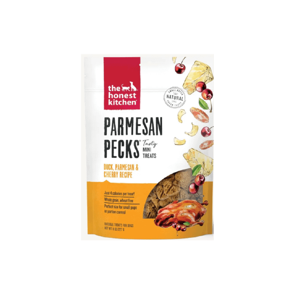 The Honest Kitchen Parmesan Pecks Duck Parmesan & Cherry Recipe Dog Treats