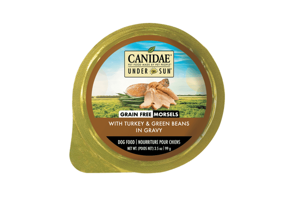 Canidae Under The Sun Grain Free Morsels with Turkey & Green Beans in Gravy for Dogs