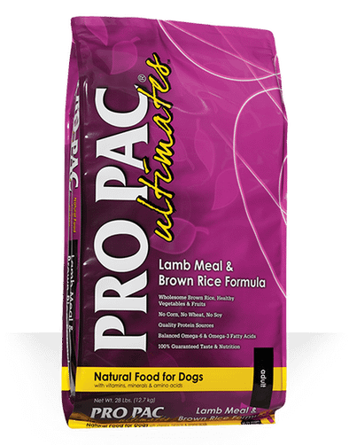 Pro Pac Ultimates Lamb Meal & Brown Rice Formula for Dogs
