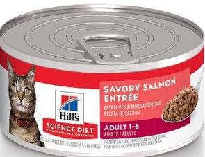 Hill's Science Diet Adult Savory Salmon Entree for Cats