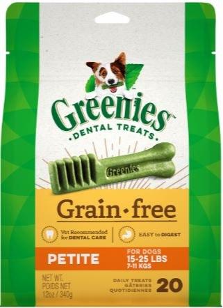 Greenies Petite Grain Free Dental Dog Chews