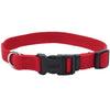 Coastal Pet Products New Earth Soy Adjustable Dog Collar in Cranberry