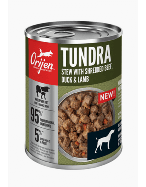 Orijen Tundra Stew Recipe With Shredded Beef Duck & Lamb Canned Dog Food
