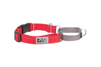 RC Pet Primary Web Training Clip Collar for Dogs in Red