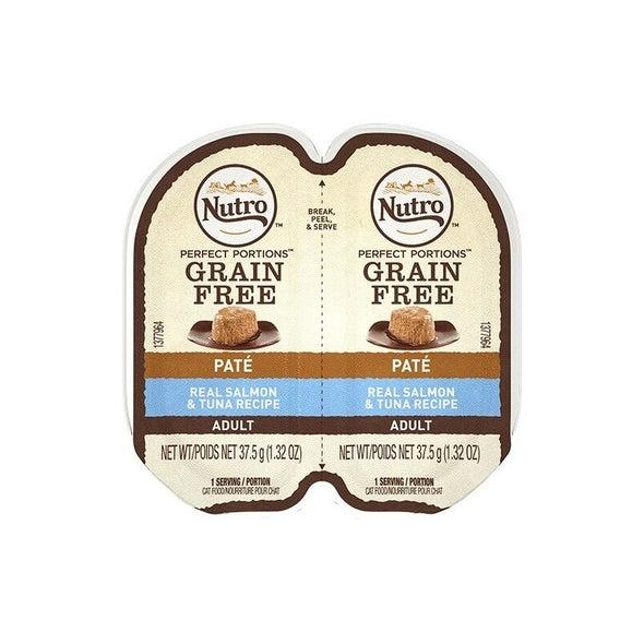Nutro Perfect Portions Real Salmon & Tuna Recipe Pate for Adult Cats