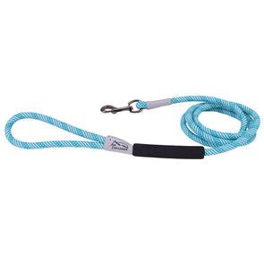 Coastal Pet Products K9 Explorer Brights Reflective Braided Rope Snap Leash in Ocean