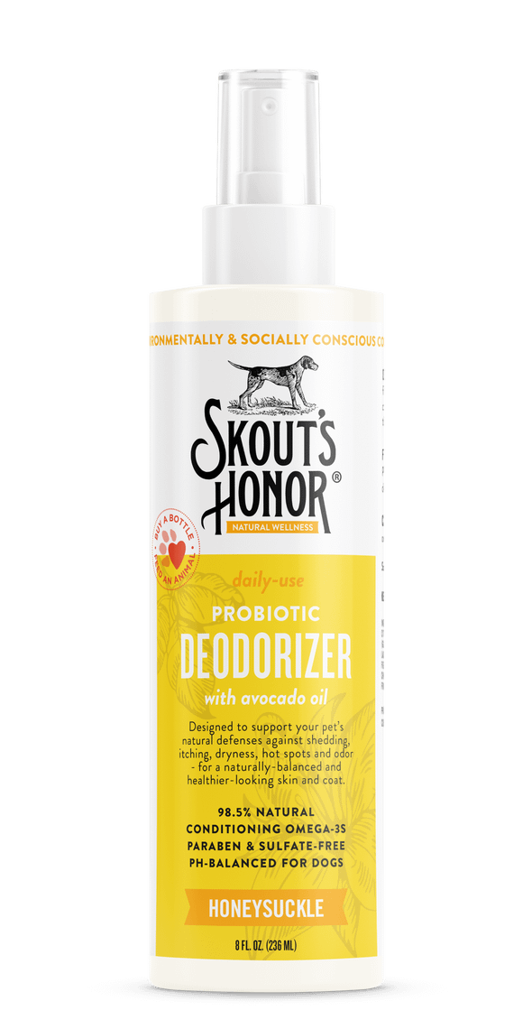 Skout's Honor Probiotic Honeysuckle Deodorizer For Dogs