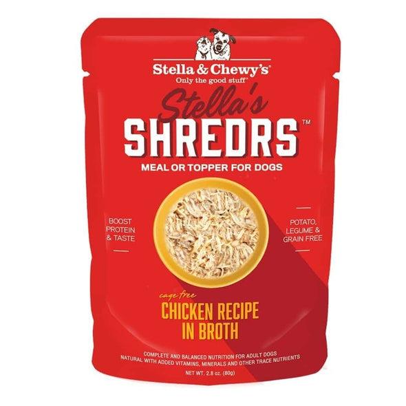 Stella & Chewy's Stella's Shredrs Cage-Free Chicken Recipe in Broth for Dogs