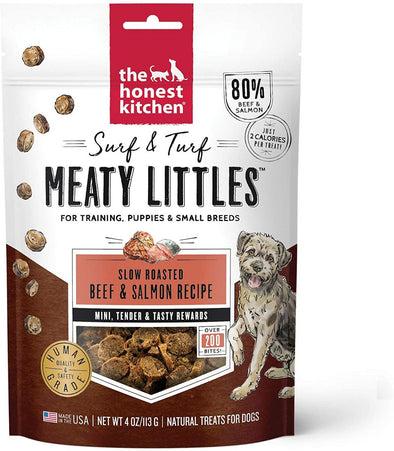 The Honest Kitchen Surf & Turf Meaty Littles Beef & Salmon Treats for Dogs