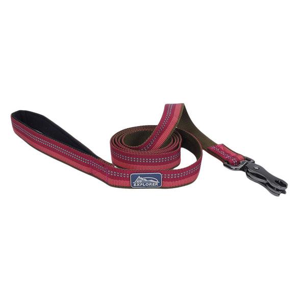 Coastal Pet Products K9 Explorer Reflective Dog Leash with Scissor Snap in Berry